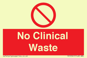 No Clinical Waste